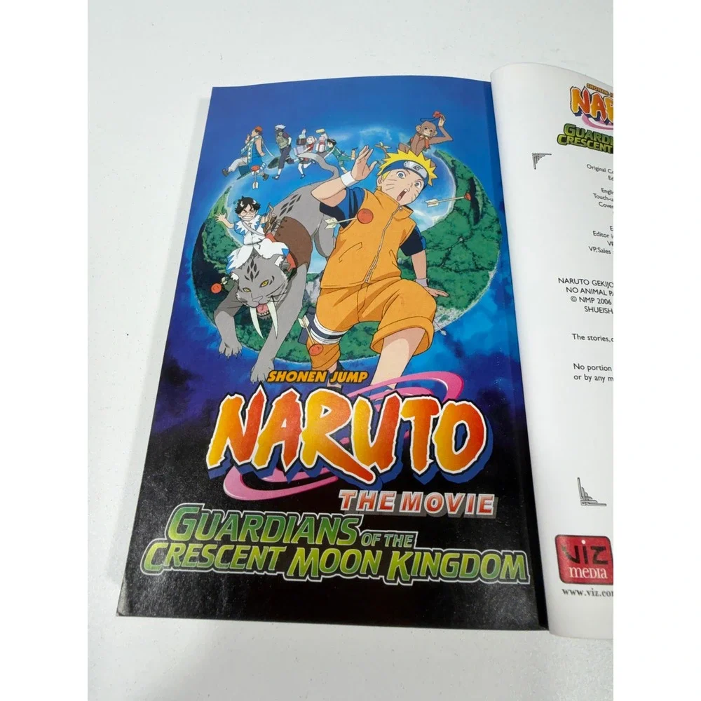 Naruto The Movie Guardians of the Crescent Moon Kingdom Ani-Manga Viz Media 2008